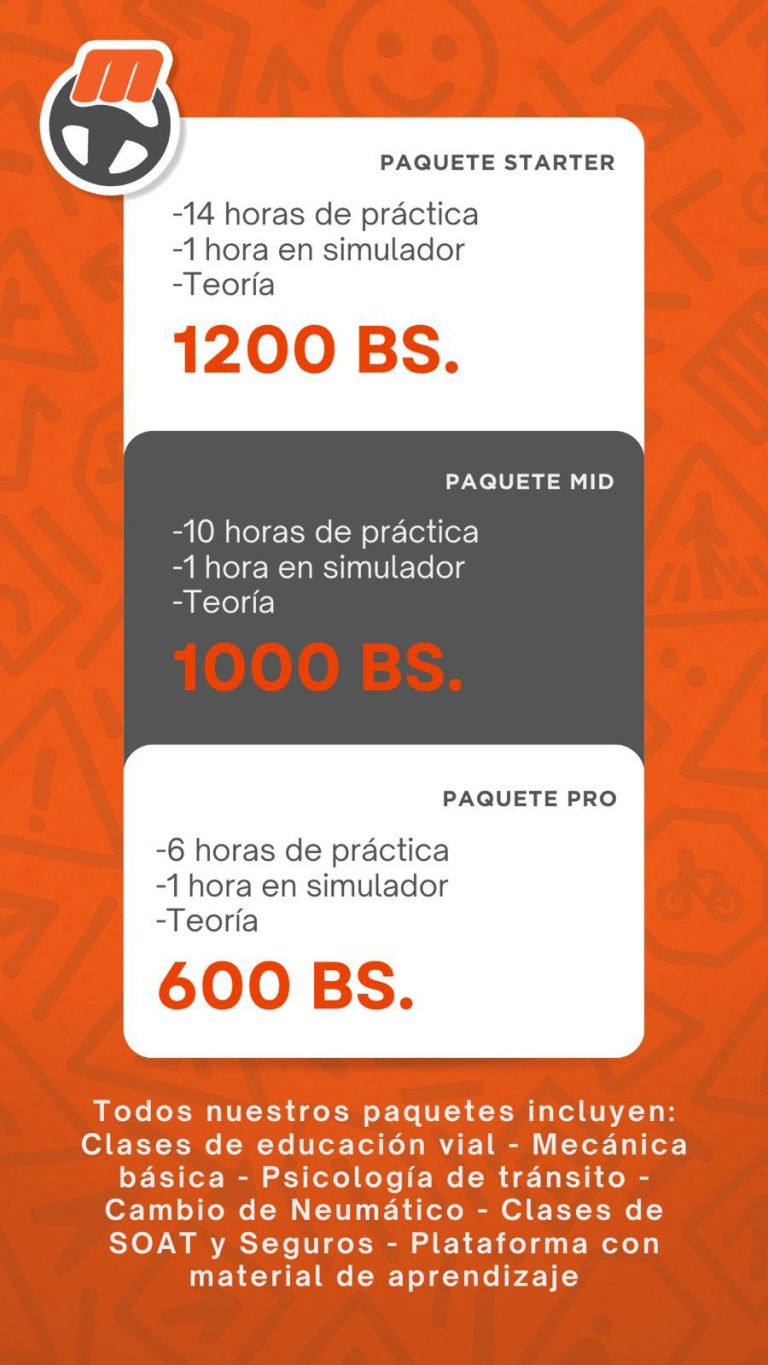 cursos de moto en santa cruz bolivia